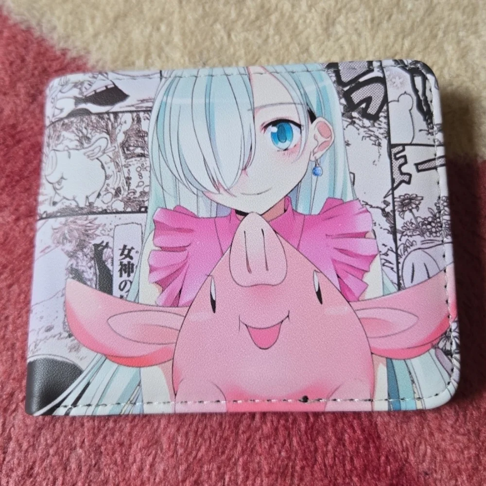 New seven deadly sins anime manga leather wallet